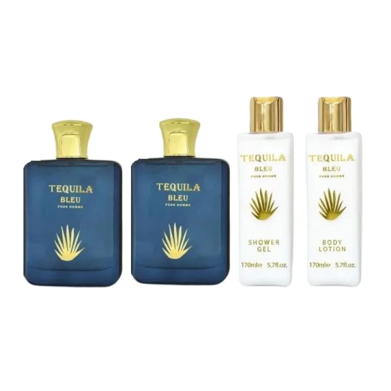 Bharara Estuche Tequila Bleu edp 100ml + 170ml S/G + 100ml A/S + 170ml B/L - Bharara - Default Title - Perfumisimo